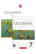 Geografia. Podręcznik i zeszyt ćwiczeń dla klasy 7 szkoły podstawowej