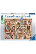 Puzzle 2D 1500 el. Historia miłości 16973 Ravensburger