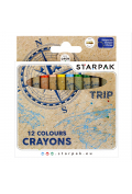 Starpak Kredki woskowe Trip 12 kolorów