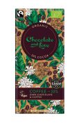 Chocolate And Love Czekolada szwajcarska gorzka z kawą fair trade 80 g Bio