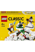 LEGO Classic Kreatywne białe klocki 11012