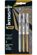 Bic Markery Intensity Marking Metallic Ink 3 kolory