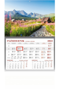 Kalendarz 2023 jednodzielny Tatry