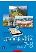 Geografia. Atlas. Klasy 7-8. Szkoła podstawowa