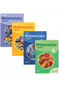 Matematyka z plusem 4. Podręcznik i ćwiczenia: Liczby naturalne, Geometria, Ułamki. Wersja A. Część 1-3
