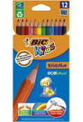 Bic Kredki ołówkowe Kids Evolution 12 kolorów