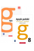 Gramatyka i stylistyka. Podręcznik i zeszyt ćwiczeń do języka polskiego dla klasy 8 szkoły podstawowej