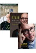 Zestaw 3 książek: Szału nie ma, jest rak, Życie na pełnej petardzie, Grunt pod nogami - Jan Kaczkowski