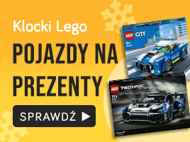 Pojazdy Lego na Mikołajki