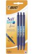 Bic Długopis Soft Feel niebieski 3 szt.