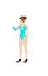 Barbie Kariera Bioloka morska. Zestaw + lalka HMH26 Mattel