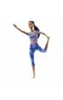 Barbie Lalka Made to Move Niebieskie ubranko GXF06 Mattel