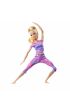 Barbie Lalka Made to Move Fioletowe ubranko GXF04 Mattel