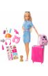 BRB DHA Barbie w podróży Lalka FWV25 Mattel