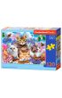 Puzzle 120 el. Kittens with Flowers Castorland