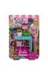 Barbie Kwiaciarnia Zestaw + Lalka GTN58 Mattel