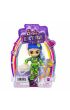 Barbie Mała lalka Lalka 3 - Zielony kombinezon/Jasnoniebieskie włosy HGP65 Mattel
