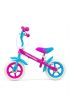 Rowerek biegowy Dragon z hamulcem Candy różowy 2653 MILLY MALLY