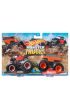 Hot Wheels Monster Trucks Pojazd 1:64 2-pak Demolition Doubles FYJ64 Mattel