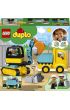 LEGO DUPLO Ciężarówka i koparka gąsienicowa 10931