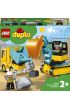 LEGO DUPLO Ciężarówka i koparka gąsienicowa 10931