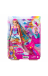 Barbie Księżniczka Zakręcone pasemka GTG00 Mattel
